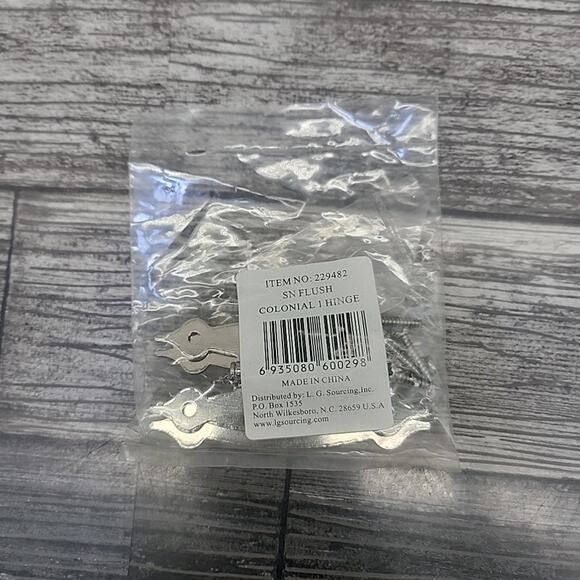 Colonial 1 HINGE SN FLUSH 5Pack 229482 [86] - Picture 4 of 11